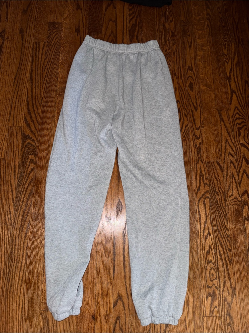 SHEIN Light Gray Elastic Waist Joggers - Picture 3 of 3